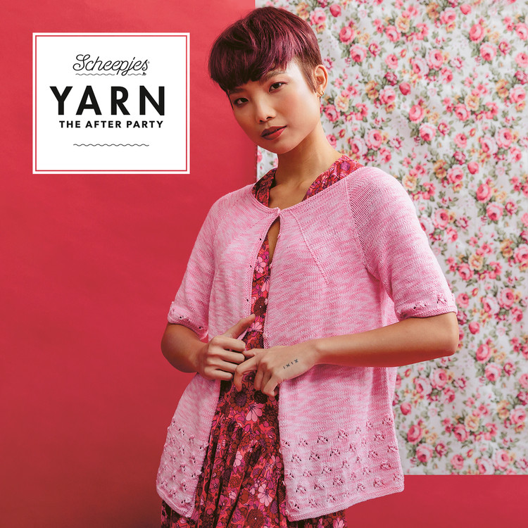Rose Bud Cardigan - kardigán kötésminta